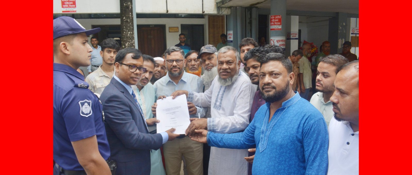 ৭ দফা দাবিতে ডিপ্লোমা ইঞ্জিনিয়ারিং ছাত্র শিক্ষক পেশাজীবী সংগ্রাম পরিষদের স্মারকলিপি পেশ