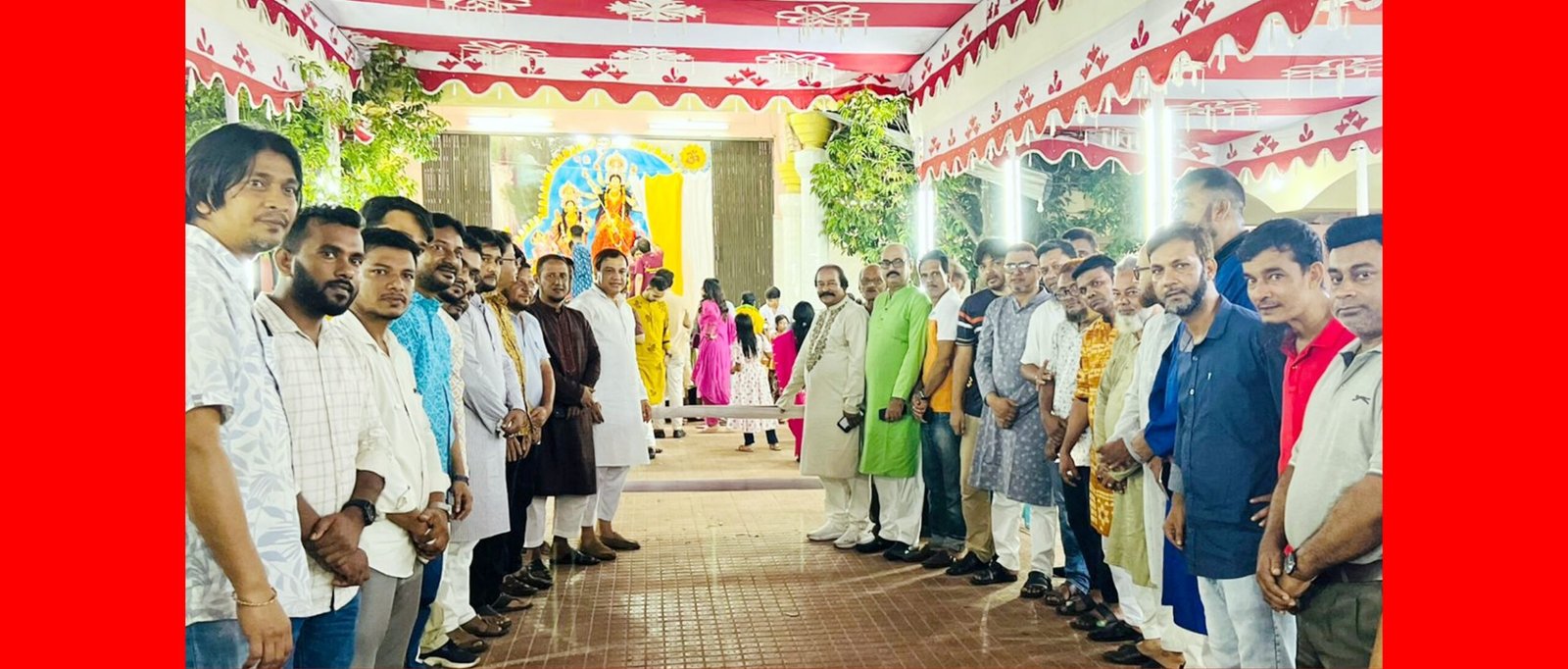 বিভিন্ন পূজা মন্ডপ পরিদর্শনে সিলেট মহানগর বিএনপি