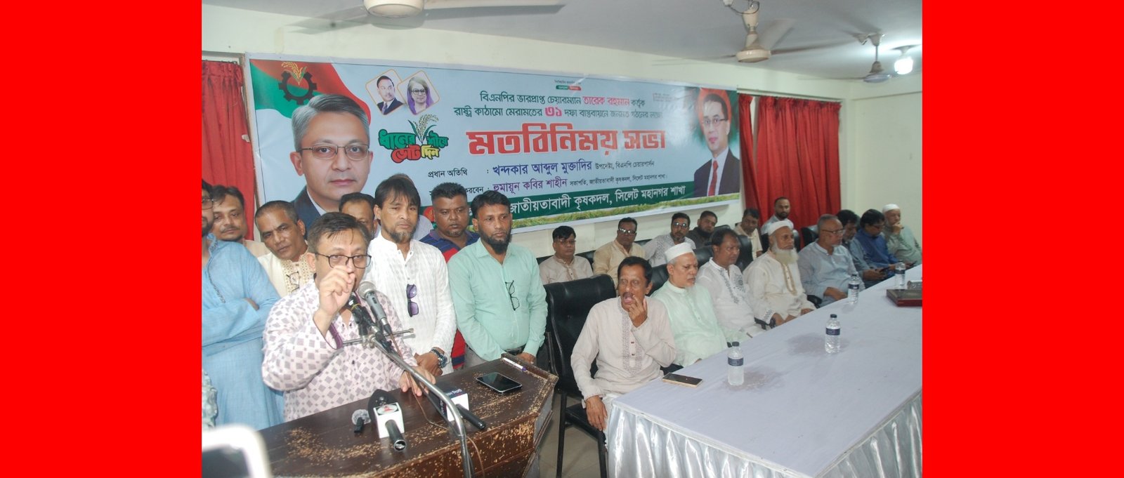 সিলেট নগরীকে সারা দেশের জন্য আদর্শ নগরী হিসেবে গড়ে তুলবো-খন্দকার আব্দুল মুক্তাদির