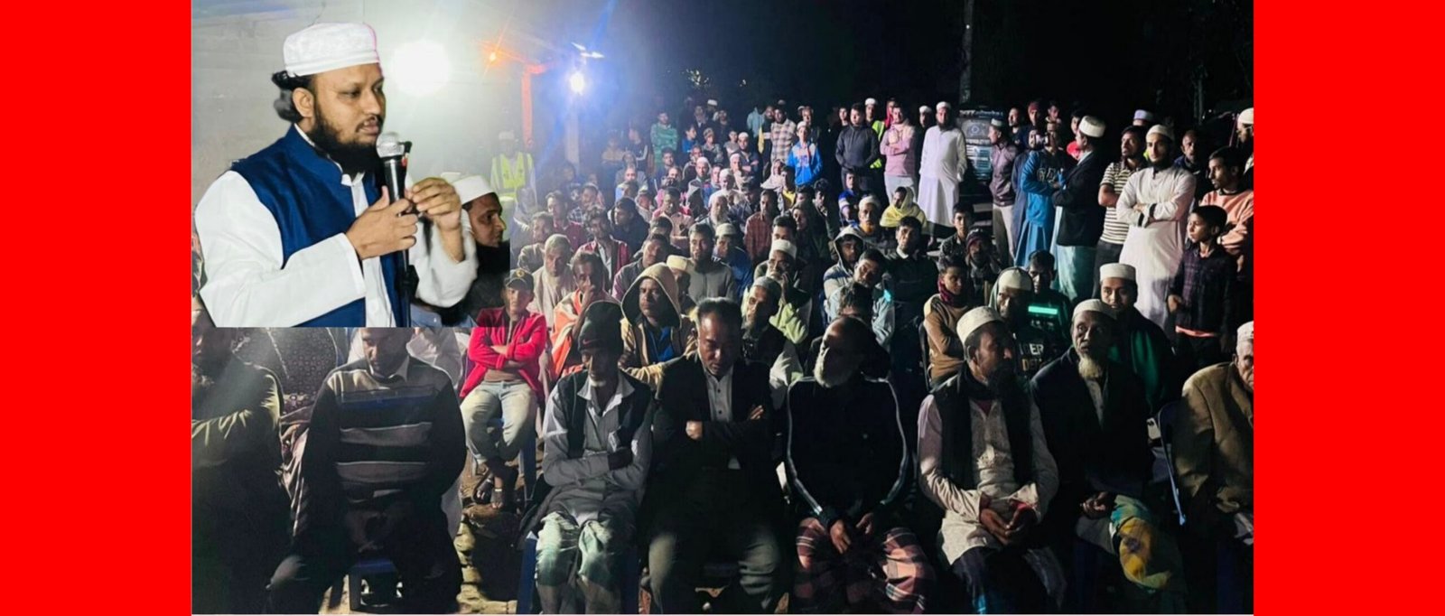 দুবাগে জমিয়ত মনোনীত প্রার্থী হাফিজ মাওলানা মুহাম্মদ ফখরুল ইসলামের নির্বাচনী সভা অনুষ্ঠিত