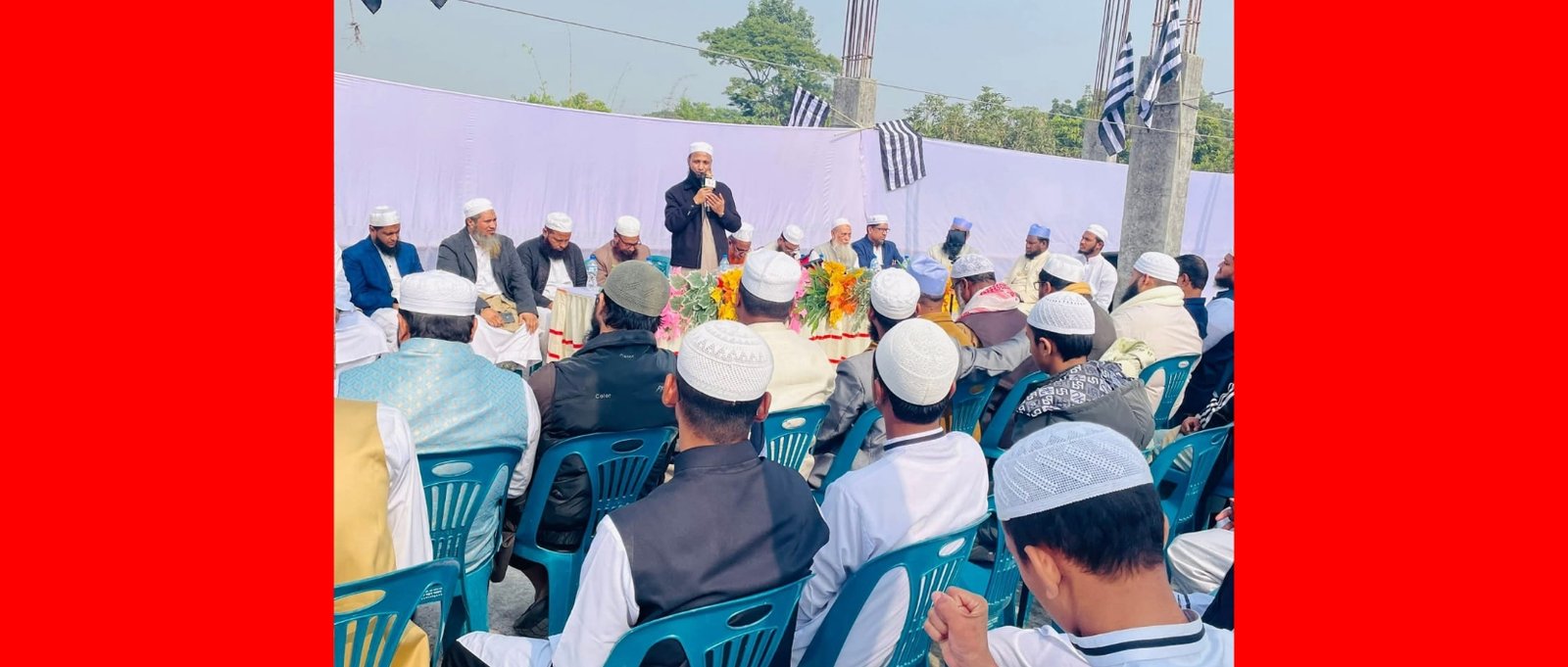 ইউরোপ জমিয়ত নেতা মাওলানা সাইফুর রহমানকে ছাত্র জমিয়ত সিলেটের সংবর্ধনা