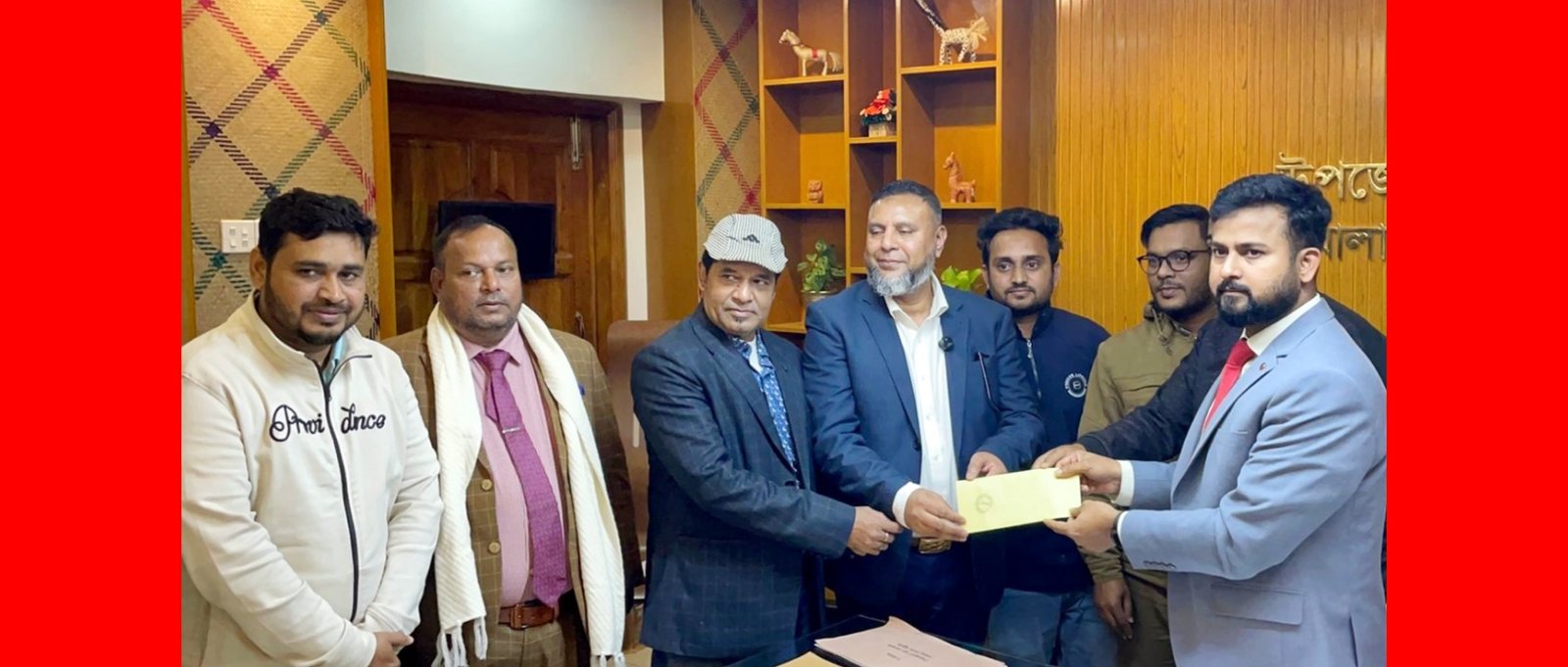 সিলেট-৩ আসনে মনোনয়নপত্র জমা দিলেন স্বতন্ত্র প্রার্থী মইনুল বাকর