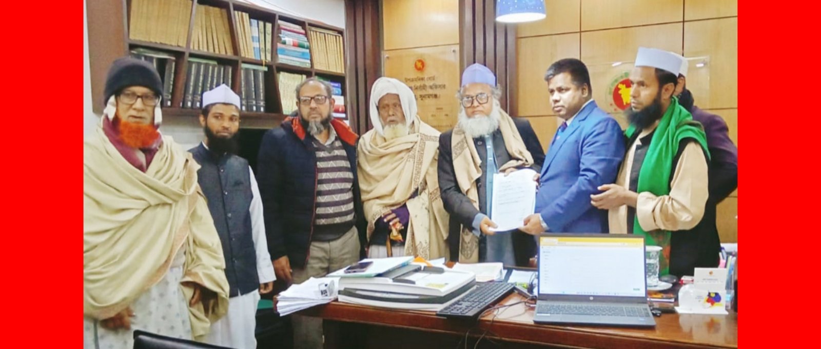 সুনামগঞ্জ-১ আসনে মনোনয়ন পত্র দাখিল করলেন মাওলানা মুজ্জাম্মিল হক তালুকদার