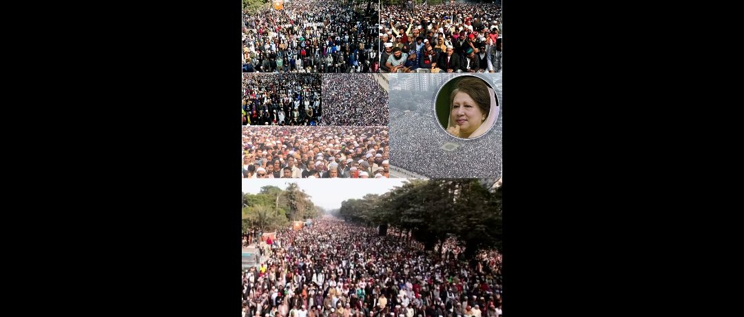 মুসলিম বিশ্বের স্মরণকালের বৃহৎ জানাজা