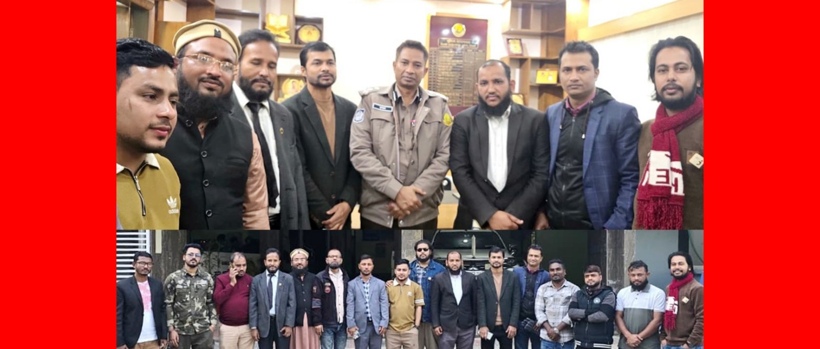 পুলিশ কমিশনারের সাথে জুলাইযোদ্ধা সংসদ সিলেট জেলা’র আহবায়ক কমিটির সাক্ষাৎ