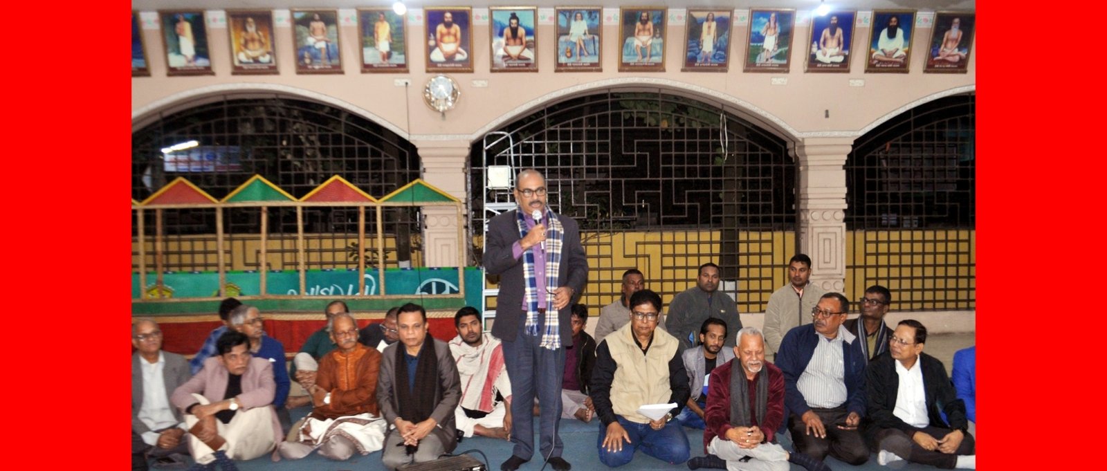 সনাতনী ধর্মাম্বলীদের শ্রীশ্রী সরস্বতী পূজা উপলক্ষ্যে মতবিনিময় সভা অনুষ্ঠিত