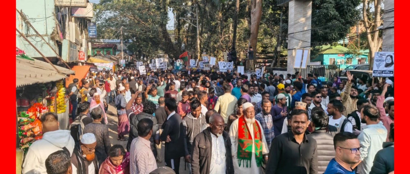 বিশ্বনাথে ধানের শীষের সমর্থনে লুনার বিশাল শোডাউন