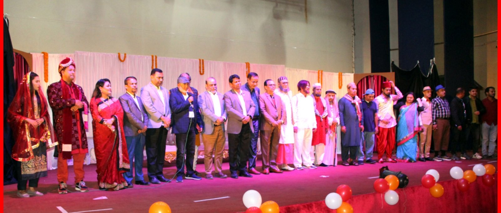 জালালাবাদ গ্যাস অফিসে বার্ষিক নাটক ‘পেজগি’ মঞ্চস্থ