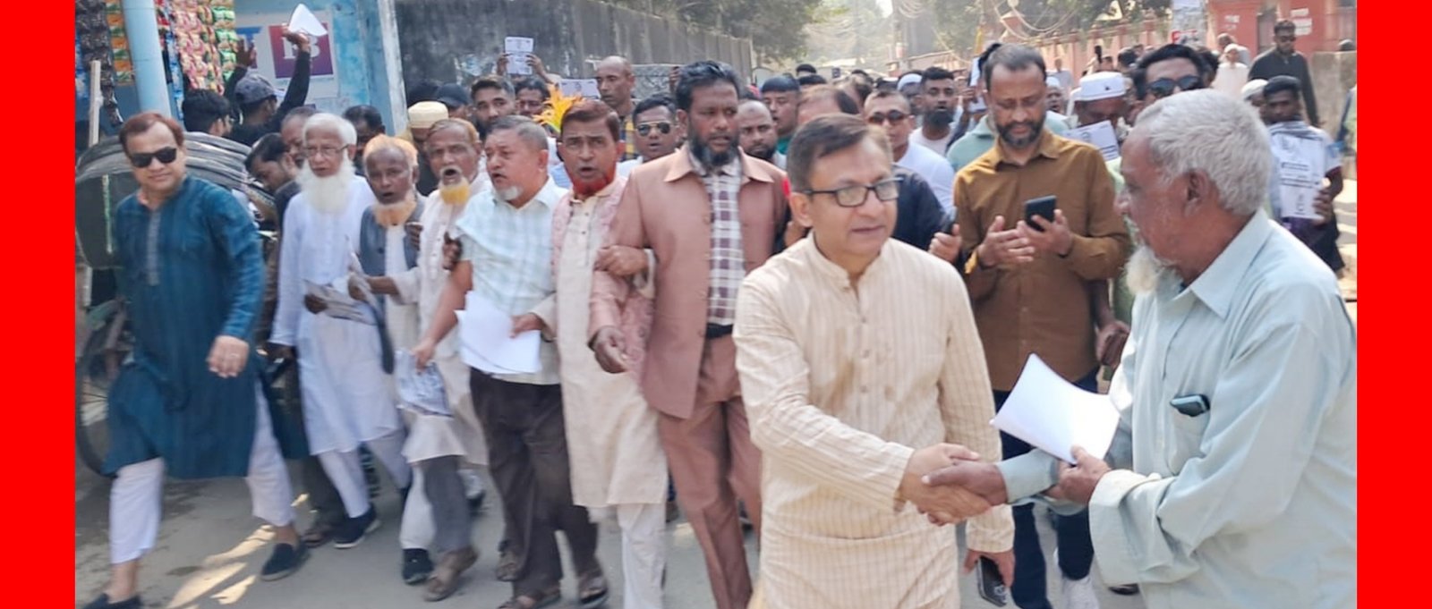 প্রচারণায় উপচেপড়া ভিড়, ধানের শীষের পক্ষে স্বতঃস্ফূর্ত সমর্থন: খন্দকার মুক্তাদির