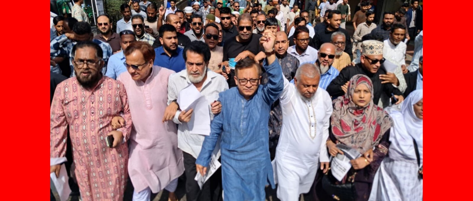 খন্দকার মুক্তাদিরের পক্ষে আরিফসহ সাবেক জনপ্রতিনিধিদের গণসংযোগ