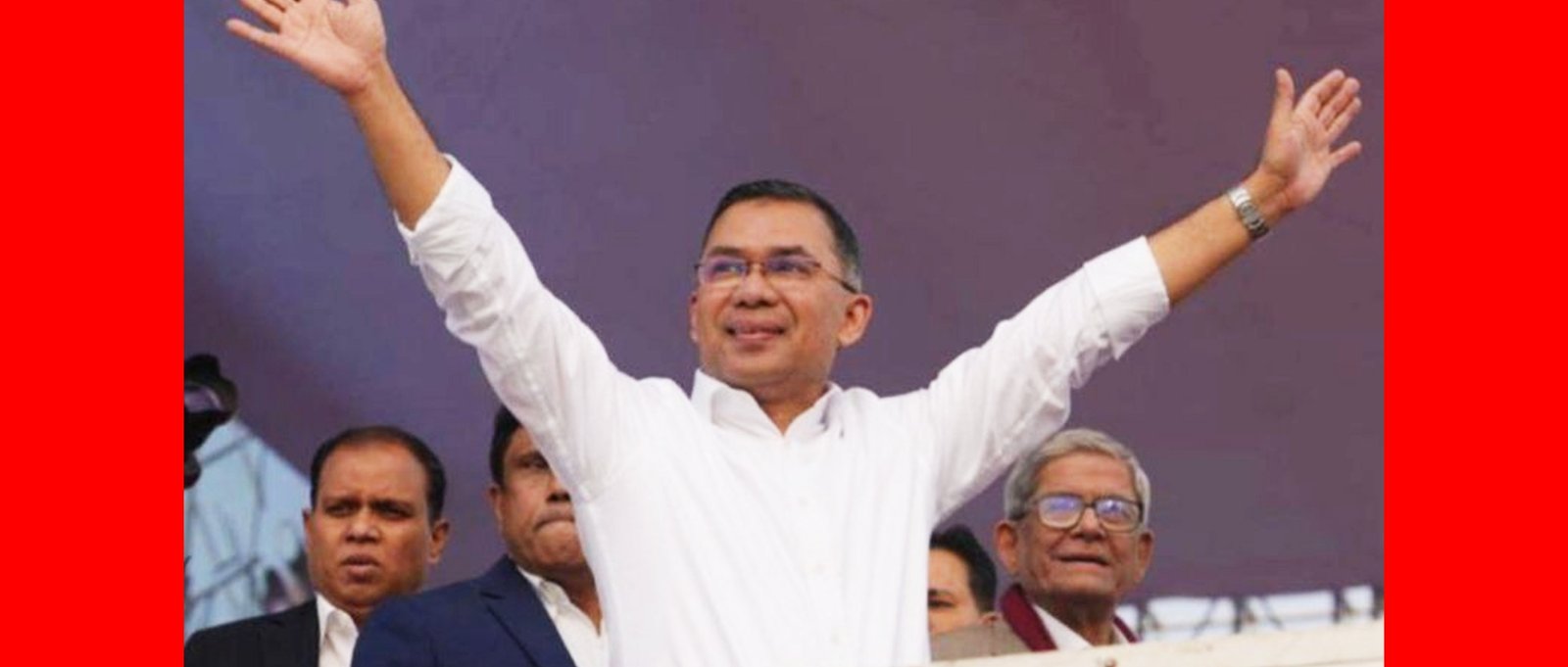 ত্রয়োদশ জাতীয় সংসদ নির্বাচনে ঢাকা-১৭ ও বগুড়া-৬ আসনে জয়ী তারেক রহমান