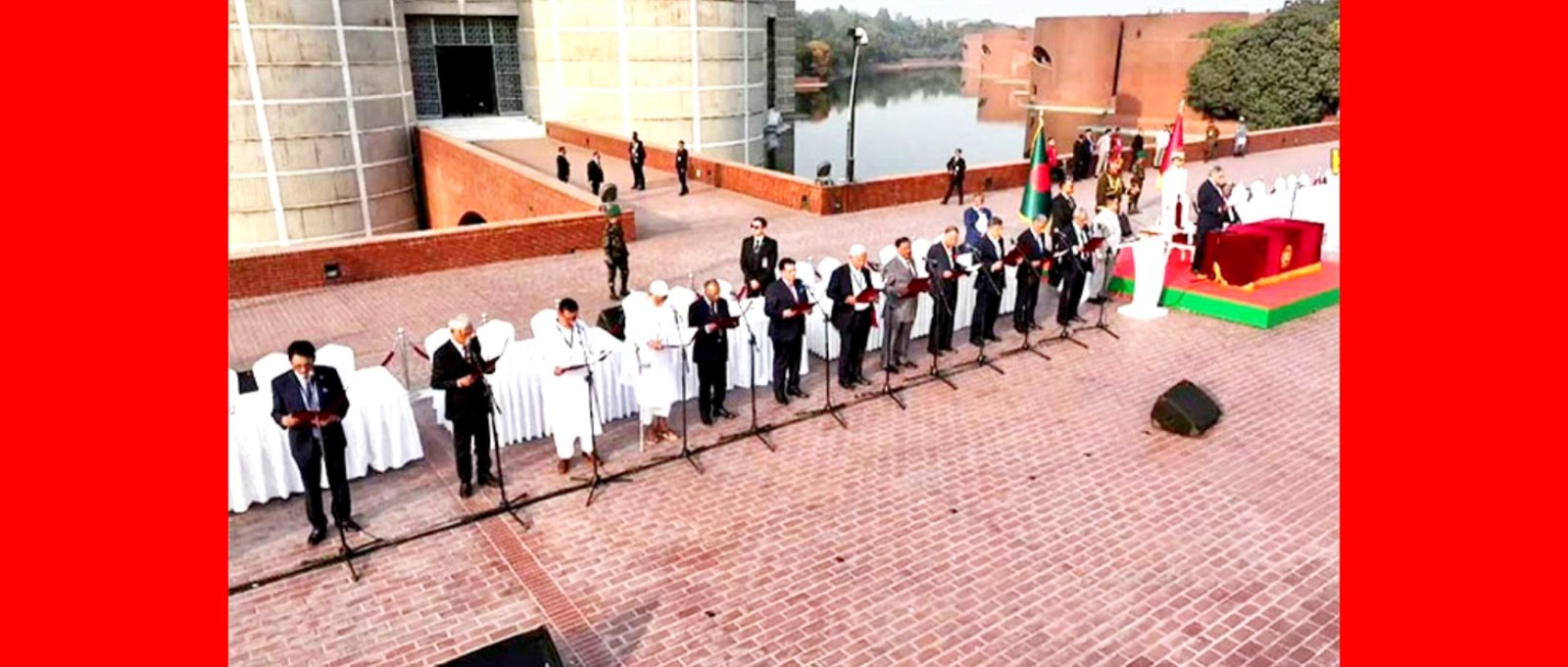 প্রধানমন্ত্রী হিসেবে শপথ নিয়েছেন তারেক রহমান ও তার নেতৃত্বে মন্ত্রিসভার ৪৯ জন সদস্য শপথ গ্রহন