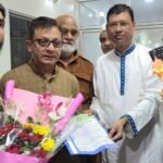 মন্ত্রী মুক্তাদিরের কাছে সিলেট বিভাগ গণদাবী ফোরামের স্মারকলিপি প্রদান