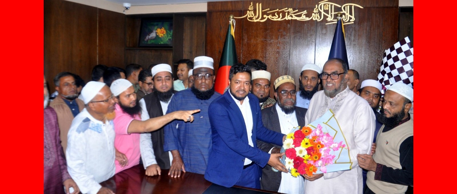 সিসিক প্রশাসক আব্দুল কাইয়ুম চৌধুরীকে জেলা ও মহানগর জাতীয়তাবাদী ওলামা দলের শুভেচ্ছা