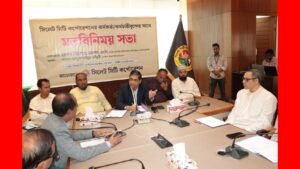 সিসিকের সব জনবান্ধব প্রকল্প অনুমোদন করবে সরকার-স্থানীয় সরকার মন্ত্রী মীর শাহে আলম