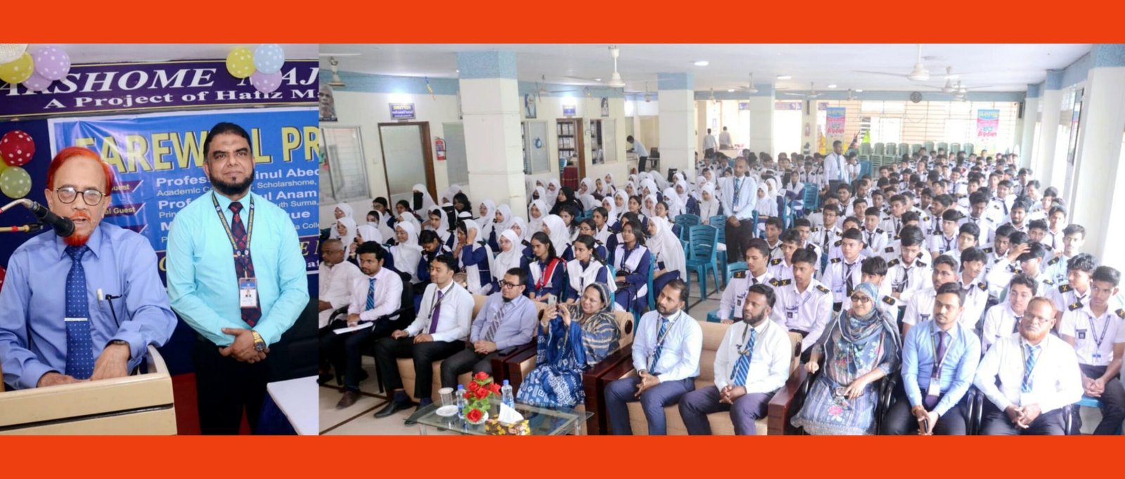 স্কলার্সহোম মেজরটিলা কলেজে এসএসসি পরীক্ষার্থীদের বিদায় সংবর্ধনা অনুষ্ঠিত