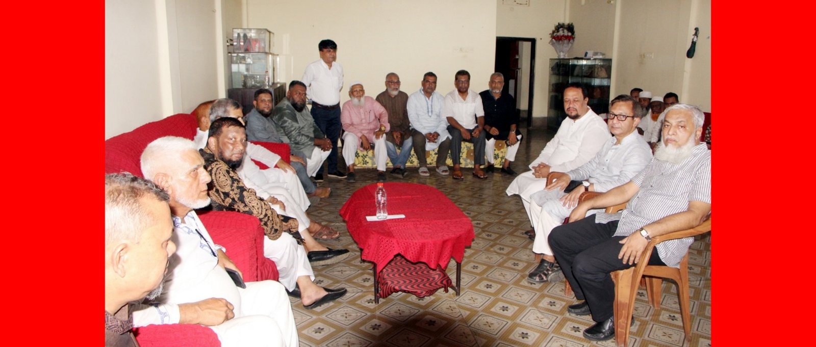 বাণিজ্যমন্ত্রী খন্দকার আবদুল মুক্তাদিরের সাথে সিলেট ব্যবসায়ী সমিতির মতবিনিময় সভা