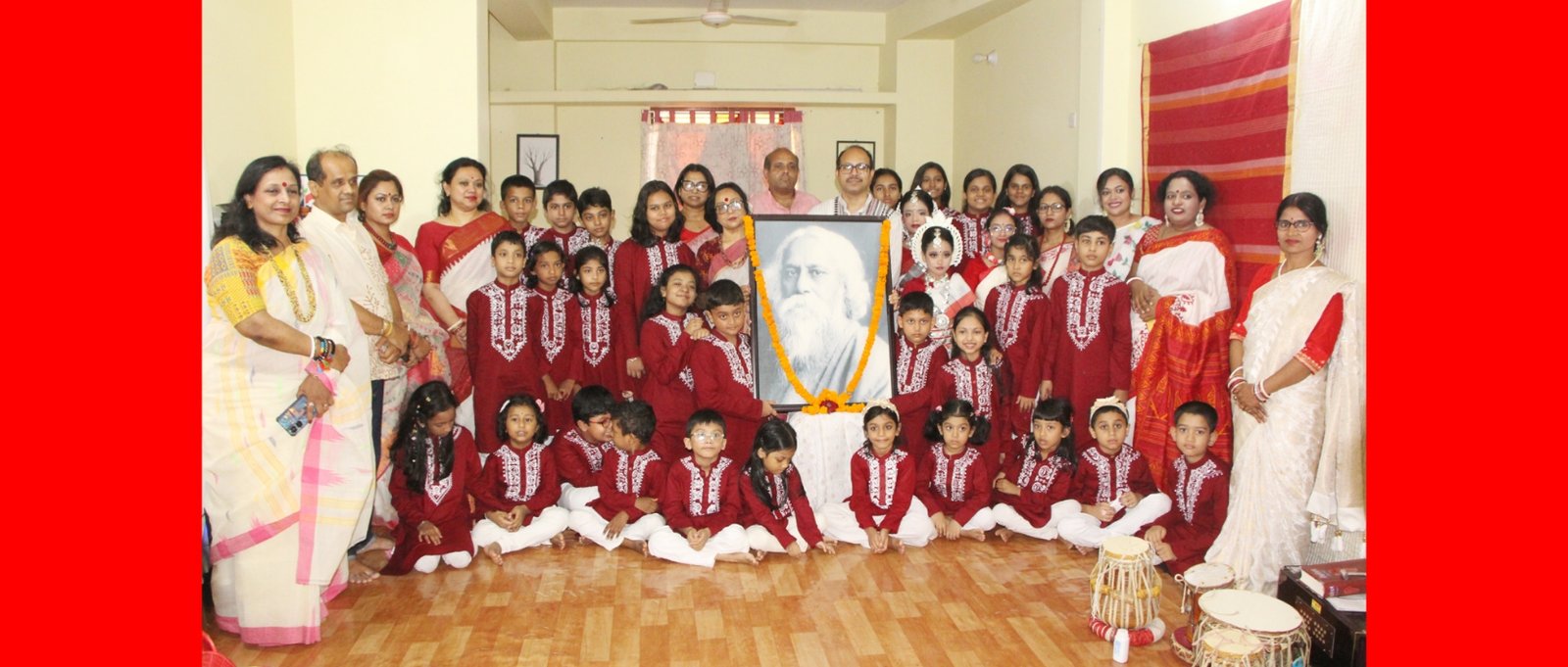 বিশ্বকবি রবীন্দ্রনাথ ঠাকুরের ১৬৫তম জন্মবার্ষিকীতে ‘শিশুতীর্থ’ এর আলোচনা সভা ও সাংস্কৃতিক অনুষ্ঠান