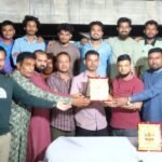 শাহপরানে বাহুবল ইউনিক ক্লাব কতৃক প্রবাসী কামাল হোসেন সংবর্ধিত