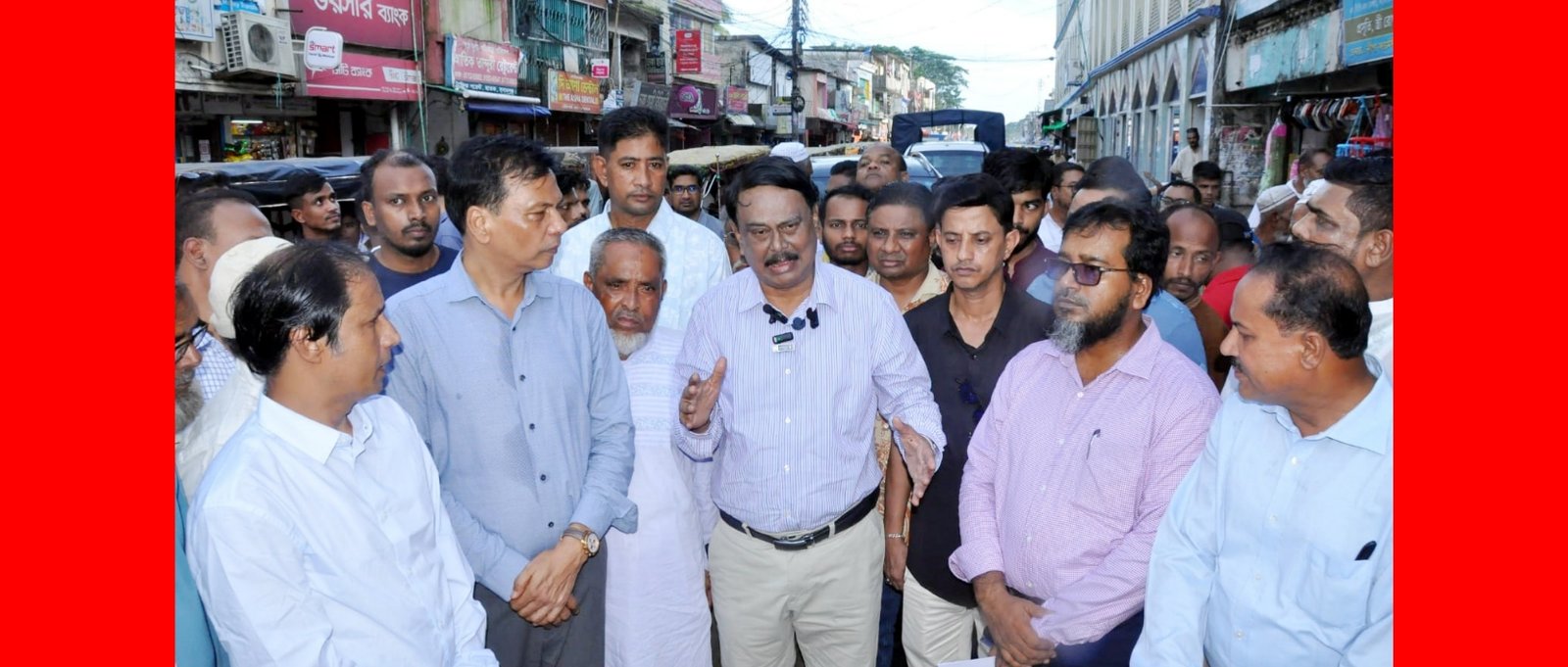 ছাতকে ২৬৬ কোটি টাকার সড়ক উন্নয়ন কাজস্থল পরিদর্শনে কলিম উদ্দিন আহমেদ মিলন এমপি