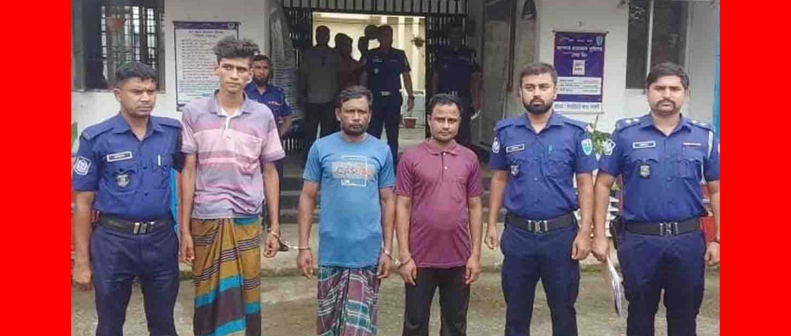 কানাইঘাটে জাহাঙ্গীর আলম হত্যা মামলার ৩ আসামি কক্সবাজার থেকে গ্রেপ্তার
