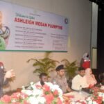 সিলেটে সংবর্ধিত আন্তর্জাতিক নারী ফুটবলার অ্যাশলি মেগান প্লামট্রি