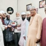 মহানগর বিএনপির সভাপতি নাসিম হোসাইনকে সিলেট জেলা ওলামা দলের ফুলেল শুভেচ্ছা
