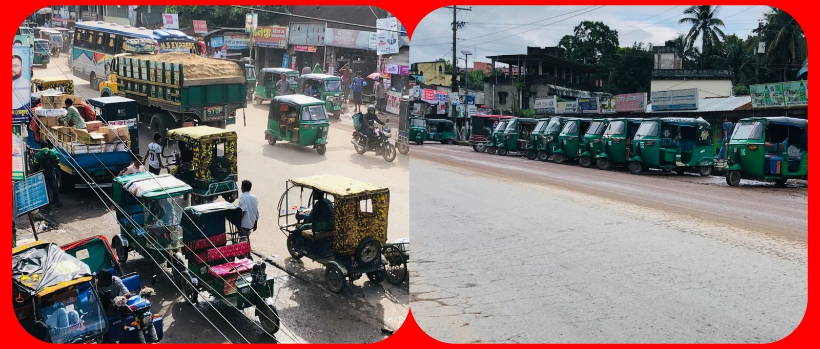 ঢাকা-সিলেট মহাসড়ক যেন মৃত্যুফাঁদ : নিষেধাজ্ঞা উপেক্ষা করে চলছে সিএনজি-টমটম, বাড়ছে দুর্ঘটনা