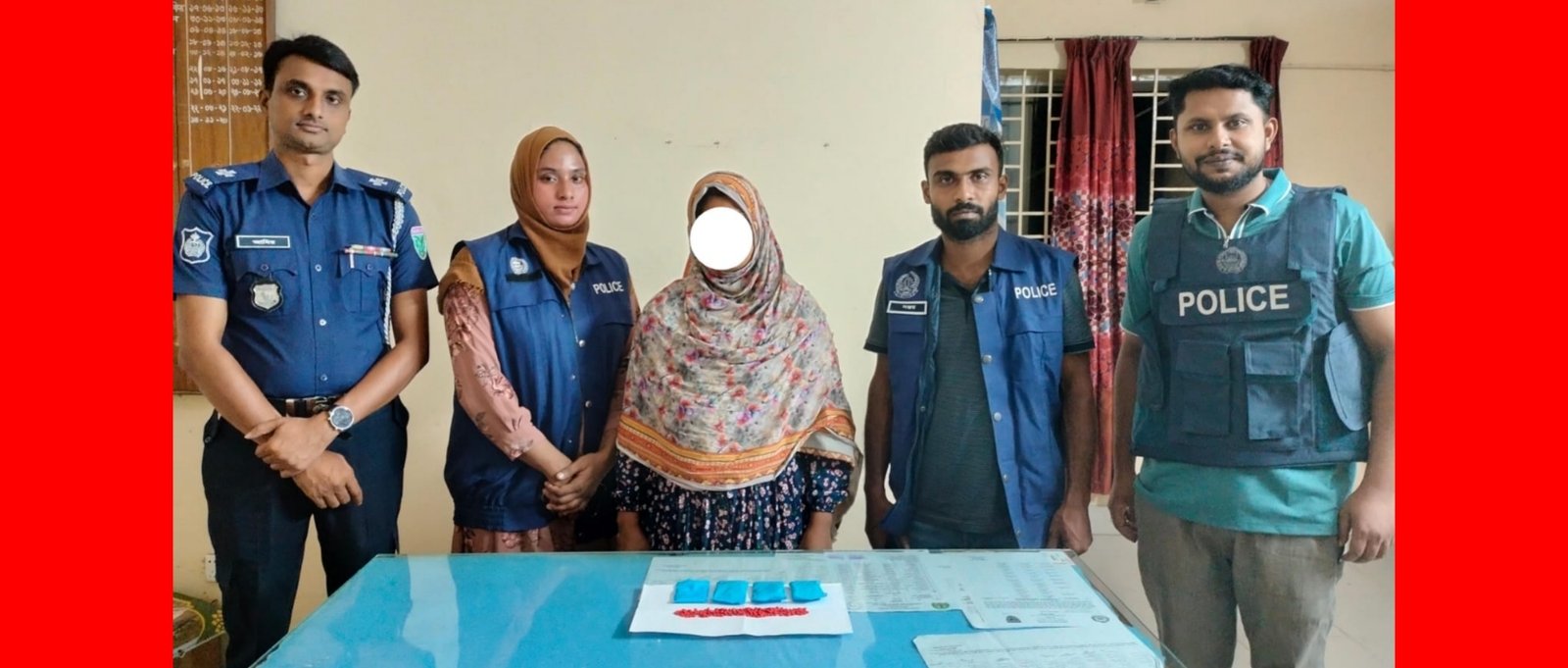 দোয়ারাবাজারে ৬৩০ পিস ইয়াবাসহ নারী গ্রেফতার