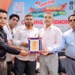 আশিয়ান গ্রুপ সিলেট উশু চ্যাম্পিয়নশিপে সম্মাননা ক্রেস্ট পেলেন মো. আরিফ উদ্দিন ওলি