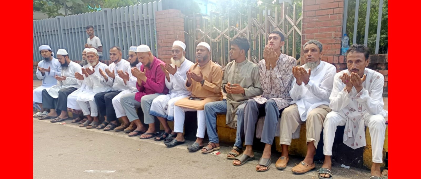 মোনাজাতের মধ্য দিয়ে সিলেটে ‘একতাবদ্ধ সিলেটবাসী’র আত্মপ্রকাশ