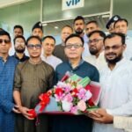 ফুলেল শুভেচ্ছায় মন্ত্রী খন্দকার আব্দুল মুক্তাদিরকে বরণ করল সিলেট জেলা ও মহানগর যুবদল