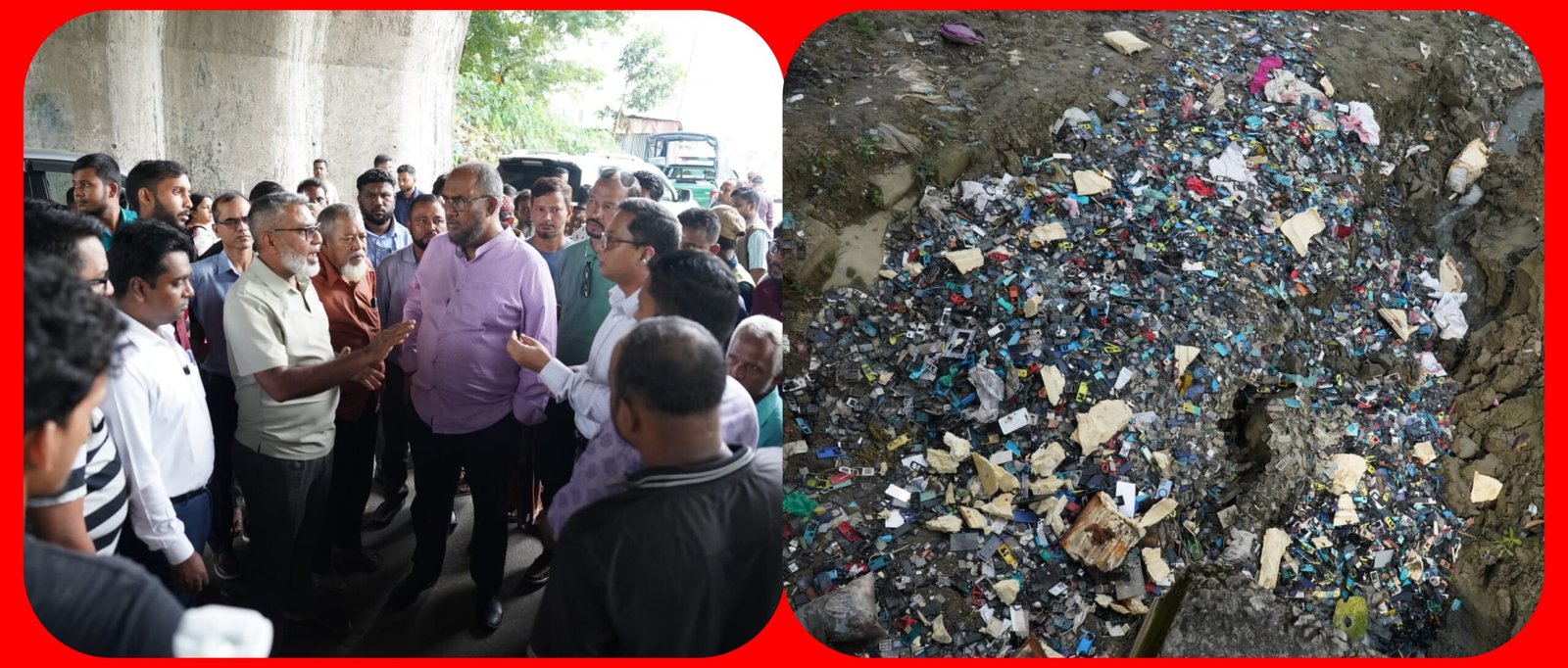 কদমতলীতে ব্যবসায়ীদের সতর্ক করলেন সিসিক প্রশাসক