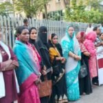 আসন্ন দূর্গাপূজায় সাম্প্রদায়িক সম্প্রীতি বজায় রাখতে বাংলাদেশ মহিলা পরিষদ, সিলেট জেলার মানবন্ধন
