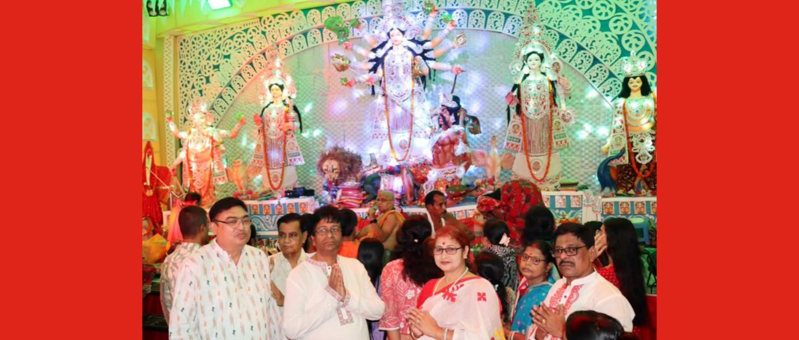 সিলেটে চৈতালী সংঘের উদ্যোগে শারদীয় দুর্গাপূজার আয়োজন