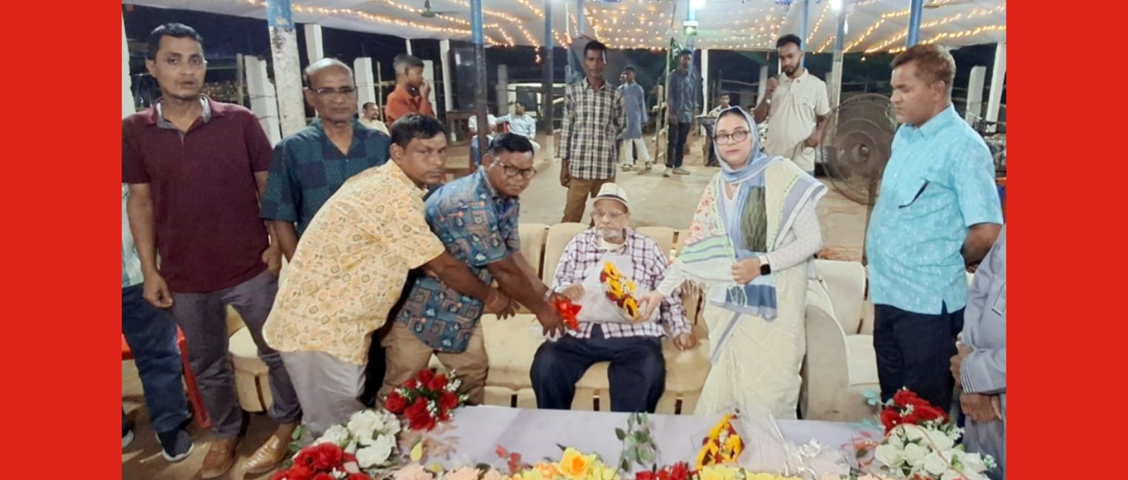 মালনীচড়া ও হিলুয়াছড়া চা বাগানে ড. রাগীব আলীর পূজা মণ্ডপ পরিদর্শন ও শারদীয় শুভেচ্ছা বিনিময়
