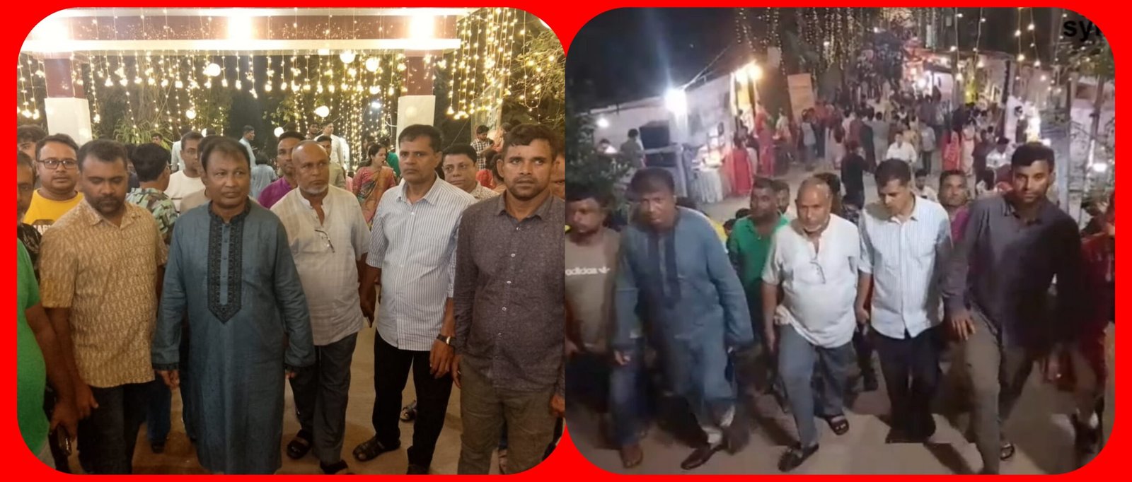 নগরীর বিভিন্ন পূজামণ্ডপ পরিদর্শন করেছেন সিলেট মহানগর কৃষক দলের মণ্ডপ পরিদর্শন কমিটি নেতৃবৃন্দ