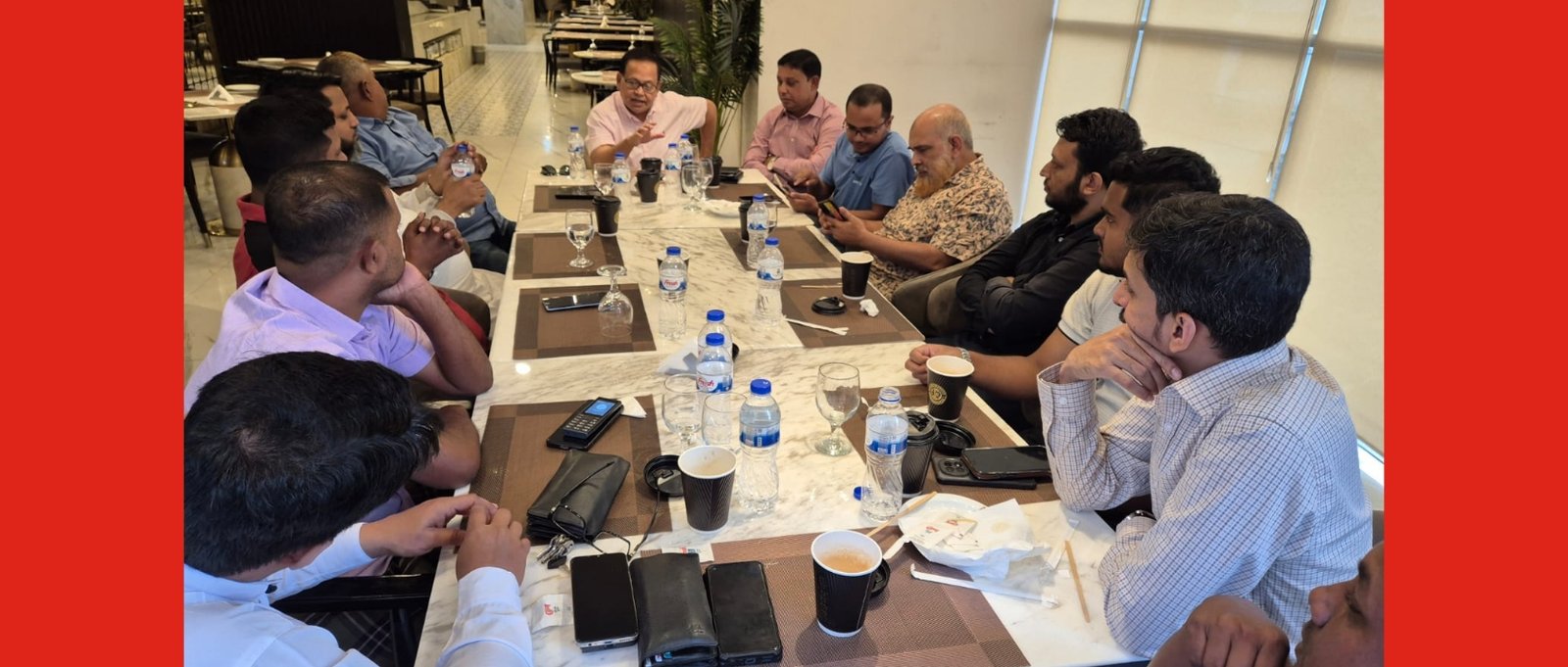 ইমদাদ হোসেনল চৌধুরীর মধ্যস্থতায় মাউন্ট এডোরা হাসপাতালের অনাকাঙ্ক্ষিত ঘটনার সামাজিক নিষ্পত্তি