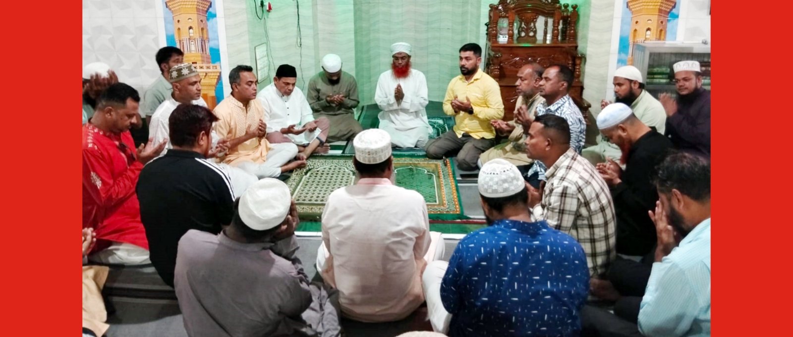 সিলেট মহানগর যুবদলের সাবেক নেতা নাজির আহমদের সুস্থতা কামনায় দোয়া মাহফিল অনুষ্ঠিত